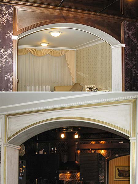 arka-modern-s-zashivkoy-v-gostinoj