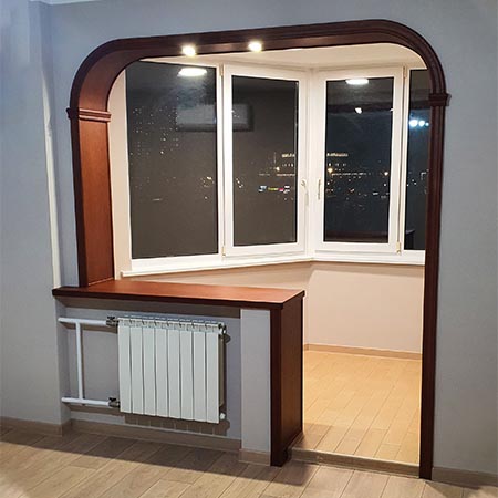 Арка Романтика со столешницей